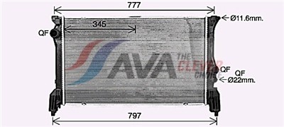 AVA QUALITY COOLING MS2725 EAN: 4045385235117.