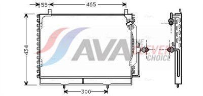 AVA QUALITY COOLING MS5161 Číslo výrobce: 351301484. EAN: 4045385012206.