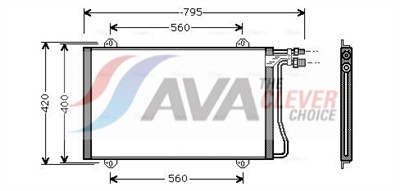 AVA QUALITY COOLING MS5219 Číslo výrobce: 351037161. EAN: 4045385012367.