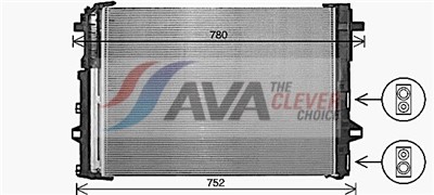 AVA QUALITY COOLING MS5716D Číslo výrobce: 351011274. EAN: 4045385232628.