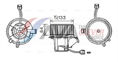 AVA QUALITY COOLING MS8640 EAN: 4045385199051.