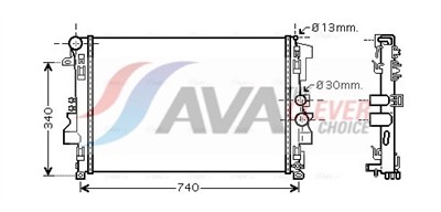 AVA QUALITY COOLING MSA2356 Číslo výrobce: 376719741. EAN: 4045385107674.