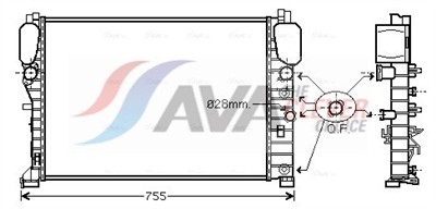AVA QUALITY COOLING MSA2394 EAN: 4045385165124.