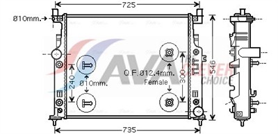 AVA QUALITY COOLING MSA2436 EAN: 4045385179862.