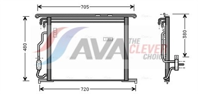 AVA QUALITY COOLING MSA5280 EAN: 4045385099382.