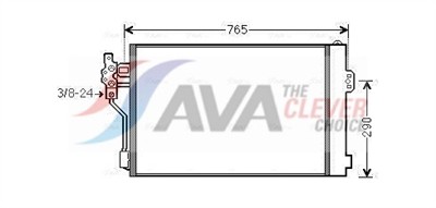 AVA QUALITY COOLING MSA5484D EAN: 4045385208203.