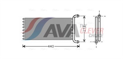 AVA QUALITY COOLING MSA6399 Číslo výrobce: 70818797. EAN: 4045385213641.