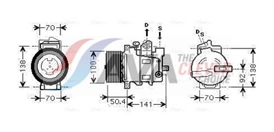 AVA QUALITY COOLING MSK431 EAN: 4045385094141.