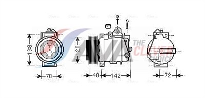 AVA QUALITY COOLING MSAK567 EAN: 4045385253036.