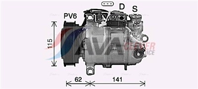 AVA QUALITY COOLING MSAK737 EAN: 4045385251179.
