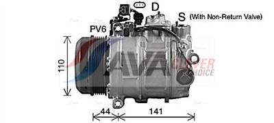 AVA QUALITY COOLING MSAK738 EAN: 4045385250363.