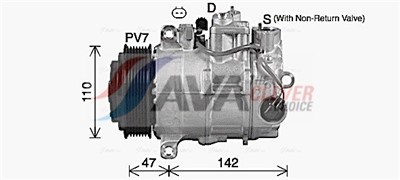 AVA QUALITY COOLING MSAK748 EAN: 4045385256266.