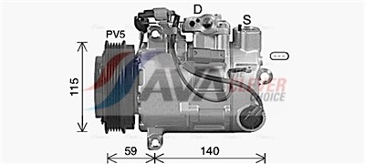 AVA QUALITY COOLING MSAK759 EAN: 4045385246458.