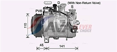 AVA QUALITY COOLING MSAK773 EAN: 4045385251414.