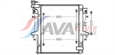 AVA QUALITY COOLING MT2203 Číslo výrobce: 376790331. EAN: 4045385156375.