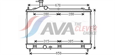 AVA QUALITY COOLING MT2256 EAN: 4045385202782.