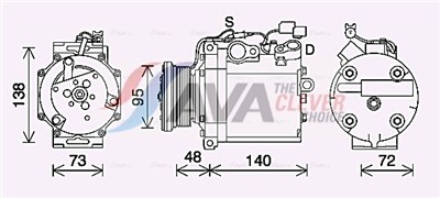 AVA QUALITY COOLING MTAK267 EAN: 4045385219858.