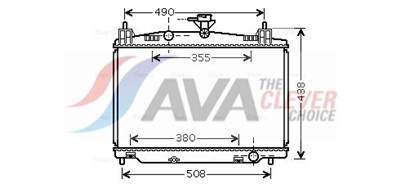 AVA QUALITY COOLING MZ2213 Číslo výrobce: 376753641. EAN: 4045385093038.