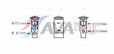 AVA QUALITY COOLING OL1411 Číslo výrobce: 351234231. EAN: 4045385071326.