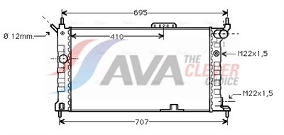 AVA QUALITY COOLING OL2091 EAN: 4045385031764.