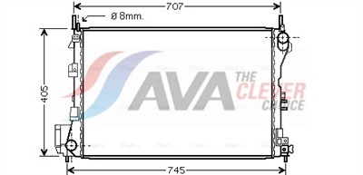 AVA QUALITY COOLING OL2340 Číslo výrobce: 376726751. EAN: 4045385052820.
