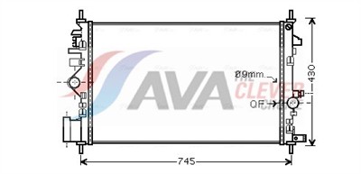 AVA QUALITY COOLING OL2468 Číslo výrobce: 376754321. EAN: 4045385099757.