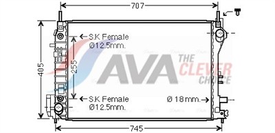 AVA QUALITY COOLING OL2559 EAN: 4045385170296.