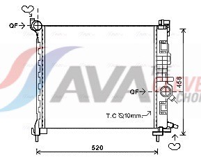 AVA QUALITY COOLING OL2562 Číslo výrobce: 376756451. EAN: 4045385170555.