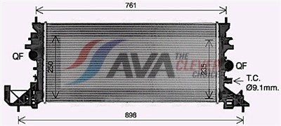 AVA QUALITY COOLING OL2703 EAN: 4045385241095.