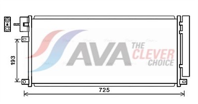 AVA QUALITY COOLING OL5634D Číslo výrobce: 72514422. EAN: 4045385210312.