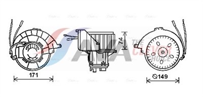 AVA QUALITY COOLING OL8627 Číslo výrobce: 351043391. EAN: 4045385194322.