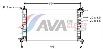 AVA QUALITY COOLING OLA2244 Číslo výrobce: 376718711. EAN: 4045385100224.