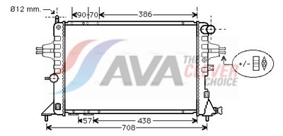 AVA QUALITY COOLING OLA2252 EAN: 4045385100255.