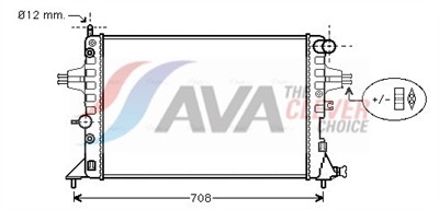 AVA QUALITY COOLING OLA2254 EAN: 4045385100279.
