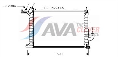 AVA QUALITY COOLING OLA2275 EAN: 4045385100330.