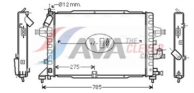 AVA QUALITY COOLING OLA2364 EAN: 4045385100460.