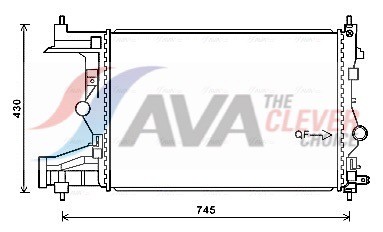 AVA QUALITY COOLING OLA2487 EAN: 4045385170173.