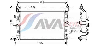 AVA QUALITY COOLING OLA2582 EAN: 4045385199310.