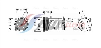 AVA QUALITY COOLING OLAK280 EAN: 4045385100743.