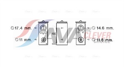AVA QUALITY COOLING PE1376 Číslo výrobce: A31102300. EAN: 4045385193219.