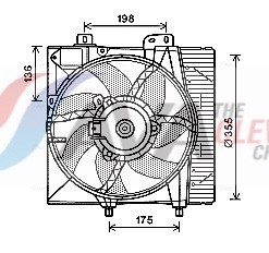 AVA QUALITY COOLING PE7550 Číslo výrobce: 351043551. EAN: 4045385173129.