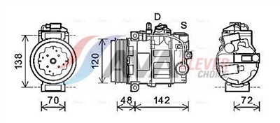 AVA QUALITY COOLING PRAK064 Číslo výrobce: 72510096. EAN: 4045385256099.
