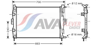 AVA QUALITY COOLING RT2306 EAN: 4045385053247.
