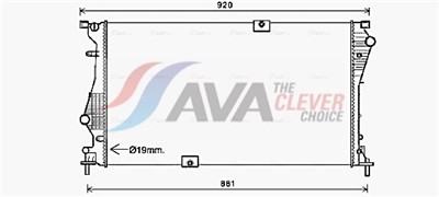 AVA QUALITY COOLING RTA2601 EAN: 4045385215690.