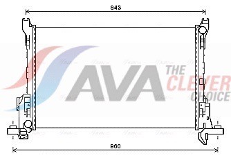 AVA QUALITY COOLING RT2625 Číslo výrobce: 376701581. EAN: 4045385214761.