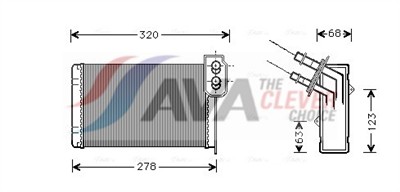 AVA QUALITY COOLING RT6048 Číslo výrobce: 351311631. EAN: 4045385038480.