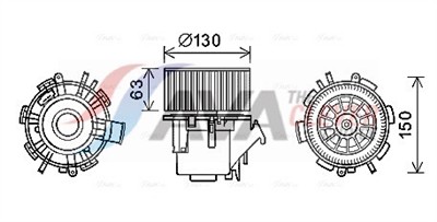 AVA QUALITY COOLING RT8599 EAN: 4045385196326.