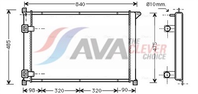 AVA QUALITY COOLING RTA2257 EAN: 4045385194971.