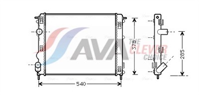 AVA QUALITY COOLING RTA2269 EAN: 4045385102228.