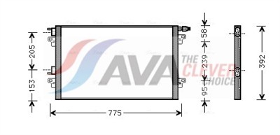 AVA QUALITY COOLING RTA5280 EAN: 4045385102402.